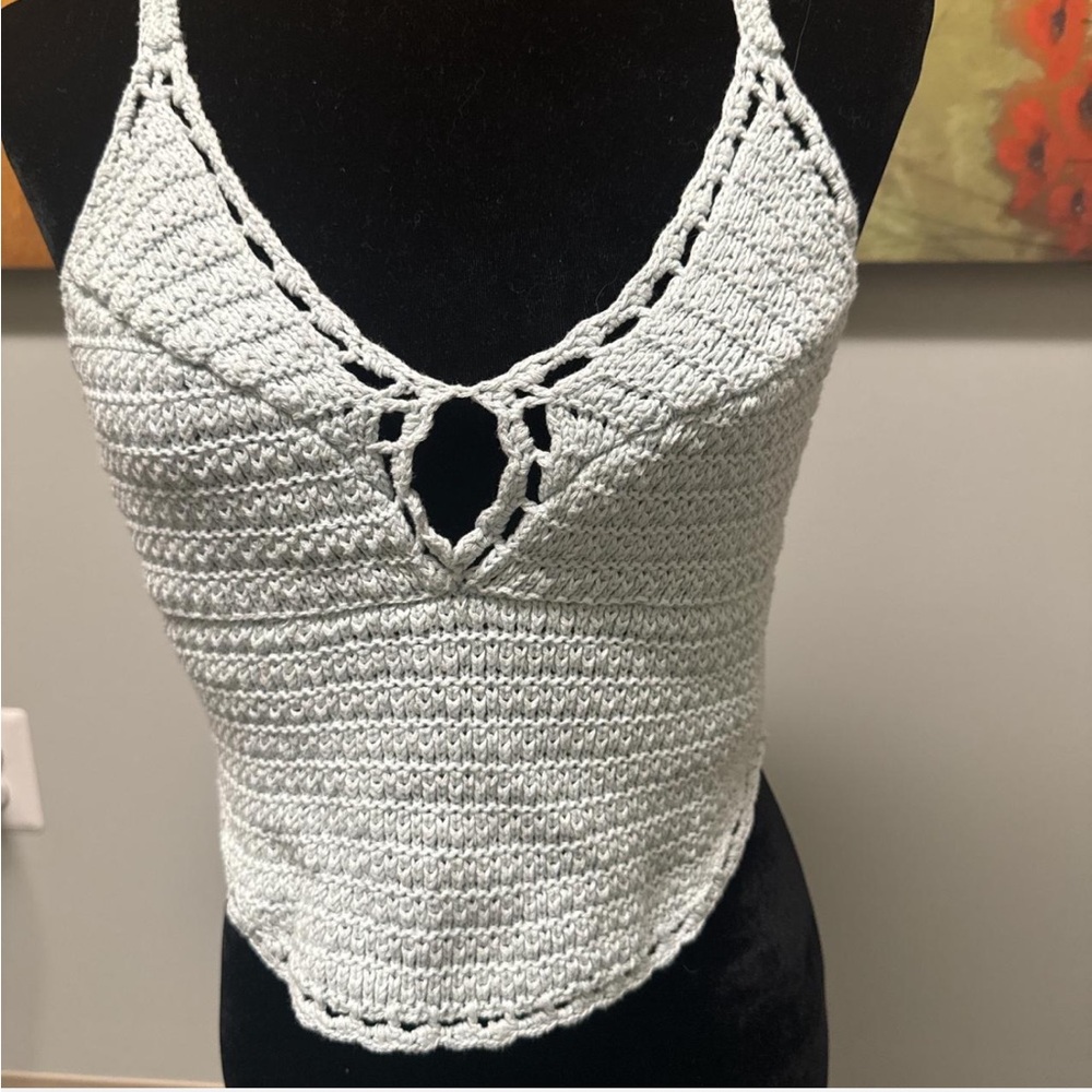 Crochet crop top